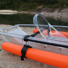 明確なバイザーのプラスチック漕艇、耐衝撃性の軽量の旅行のカヤック