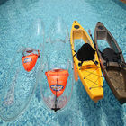 明確なバイザーのプラスチック漕艇、耐衝撃性の軽量の旅行のカヤック
